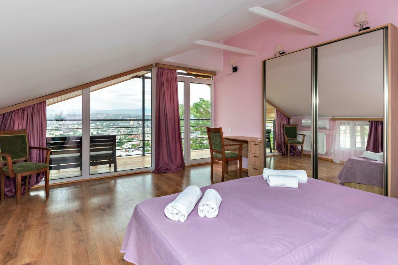 Panorama Stairway Hotell Tbilisi Exteriör bild